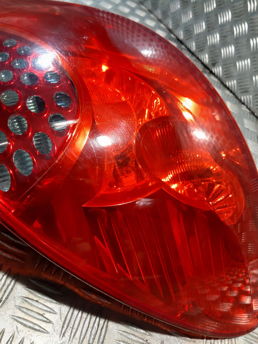 PEUGEOT 207 light right rear right rear part 9649986580