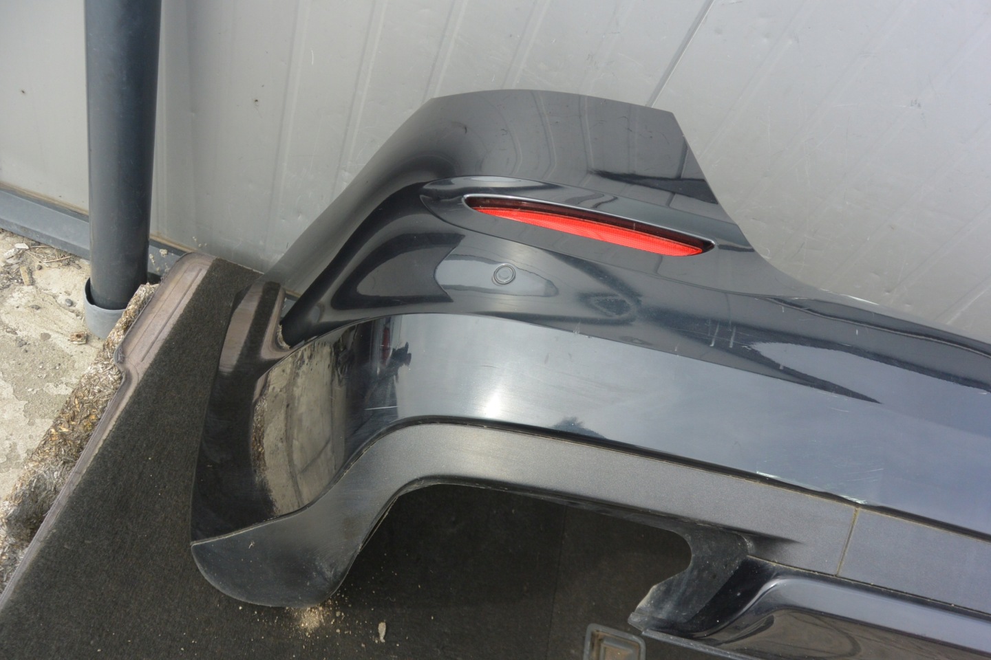 MASERATI QUATTROPORTE VI 13- STOSSSTANGE HECK SCHWARZER