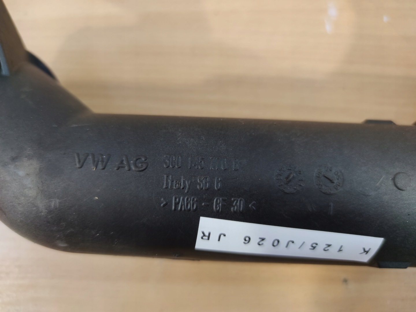 Schlauch luft VW PASSAT SEAT SKODA AUDI TDI
