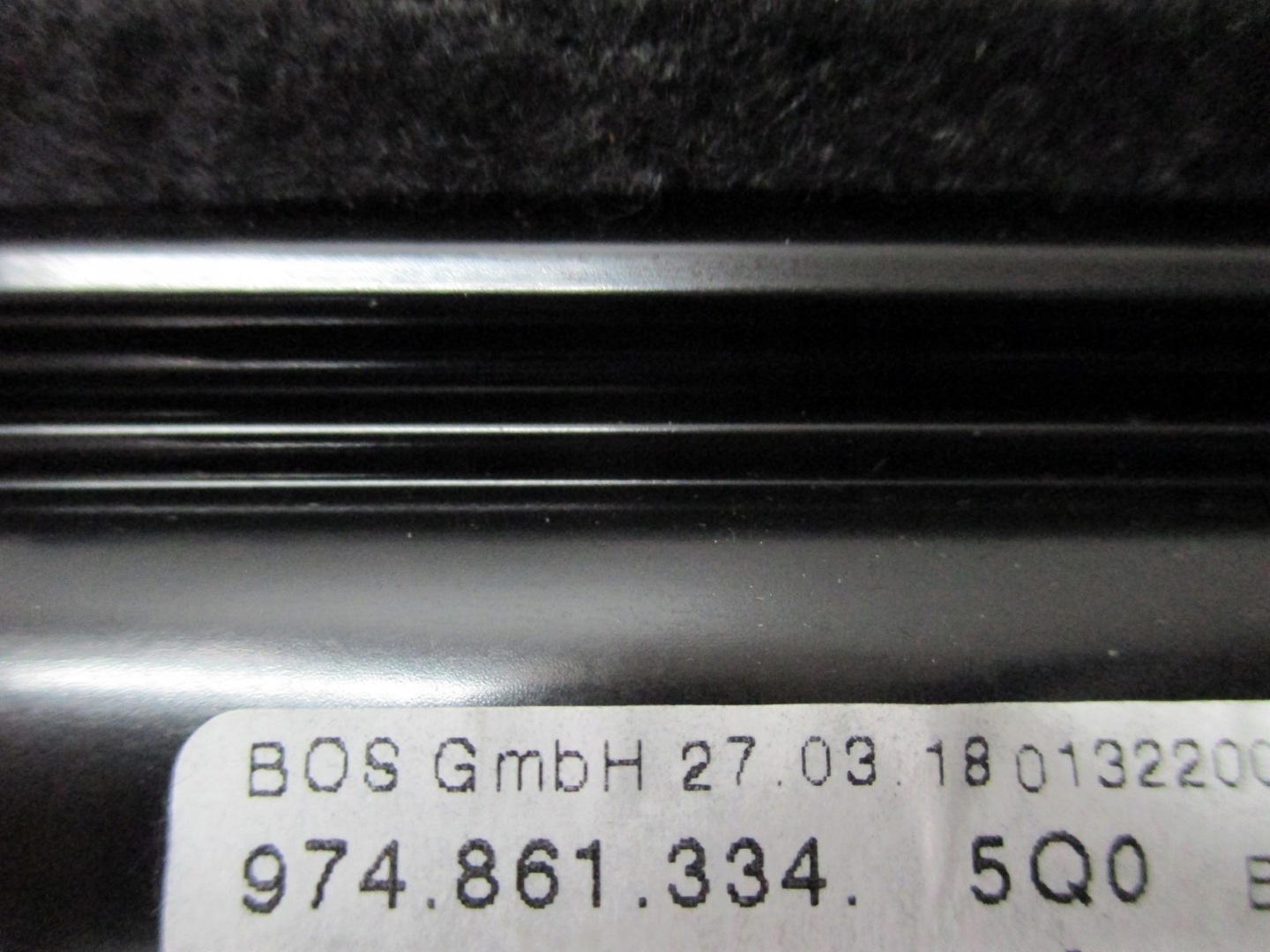 blinds PORSCHE PANAMERA 971 974861333 974861334