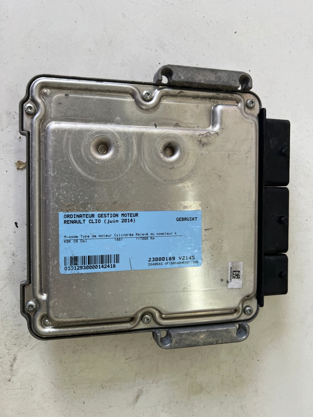 RENAULT CLIO 1.5 DCI 0281030439 237102213R 237104128R computer Originale