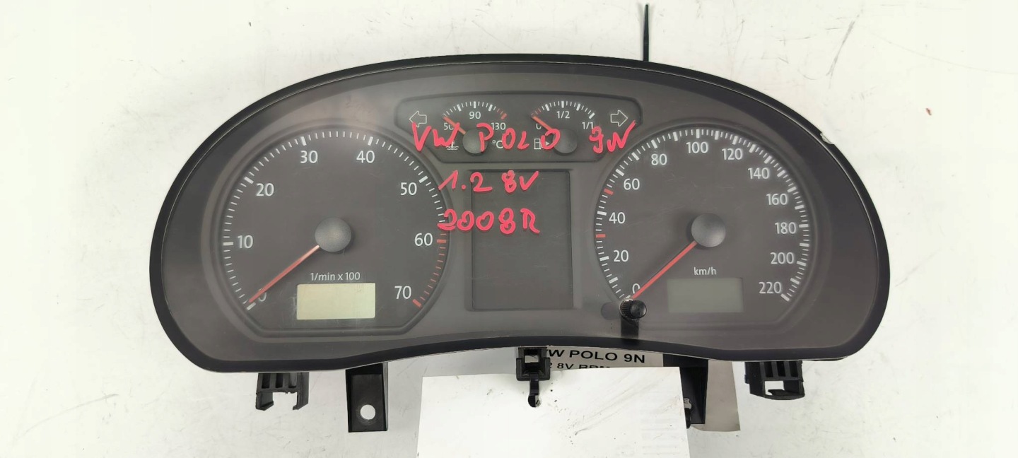dials clock 6Q0920804 VOLKSWAGEN POLO 9N