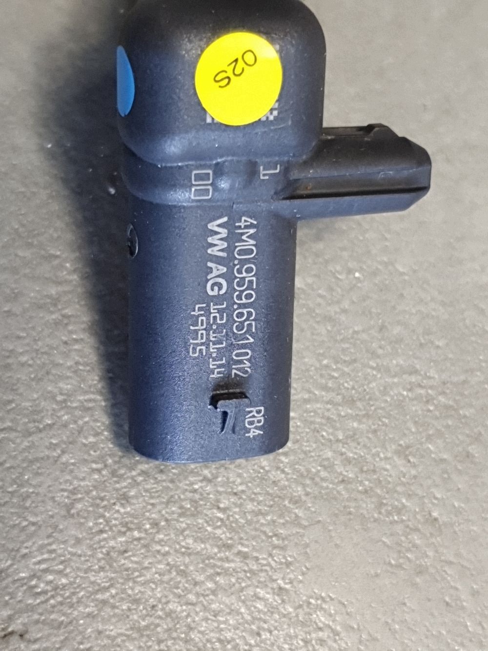 Audi Q7 4M Sensor zderzeniowy (airbag) 4M0959651