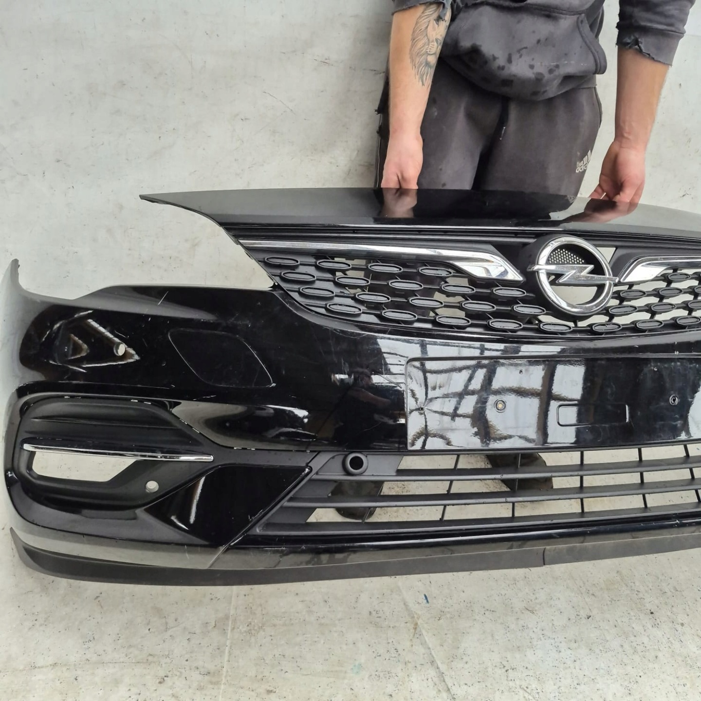 OPEL ASTRA K V LIFT 19- bumper front front 4XPDC 39130492