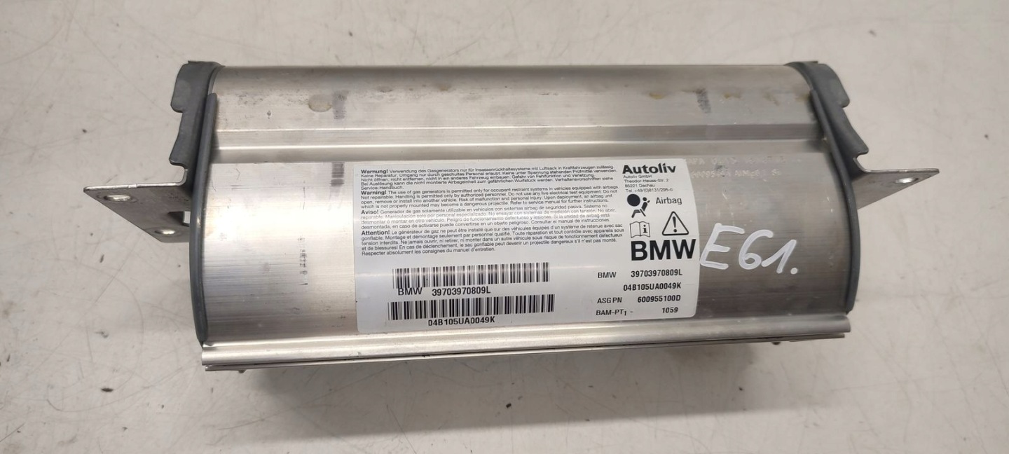 dashboard console passenger airbag BMW E61 2,5D