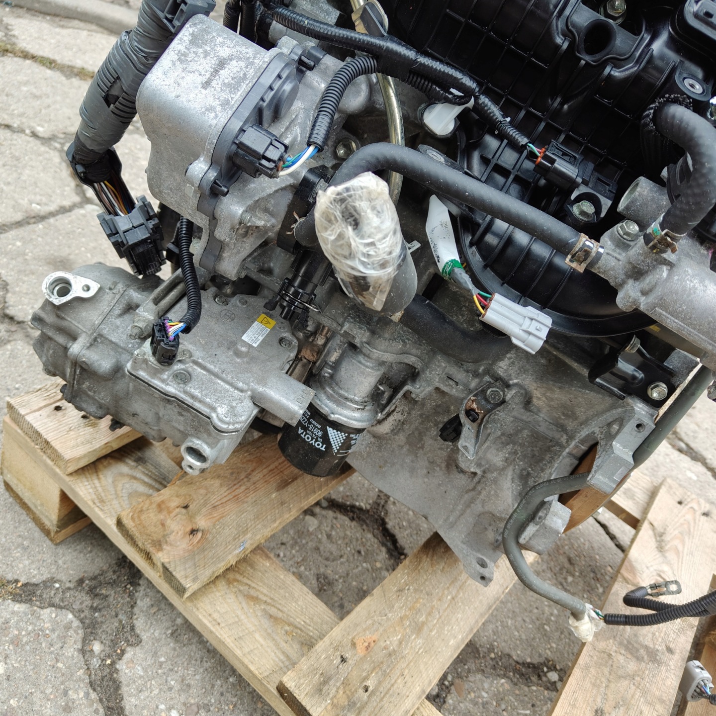 engine TOYOTA YARIS III HYBRYDA 1.5 x1nz-p92