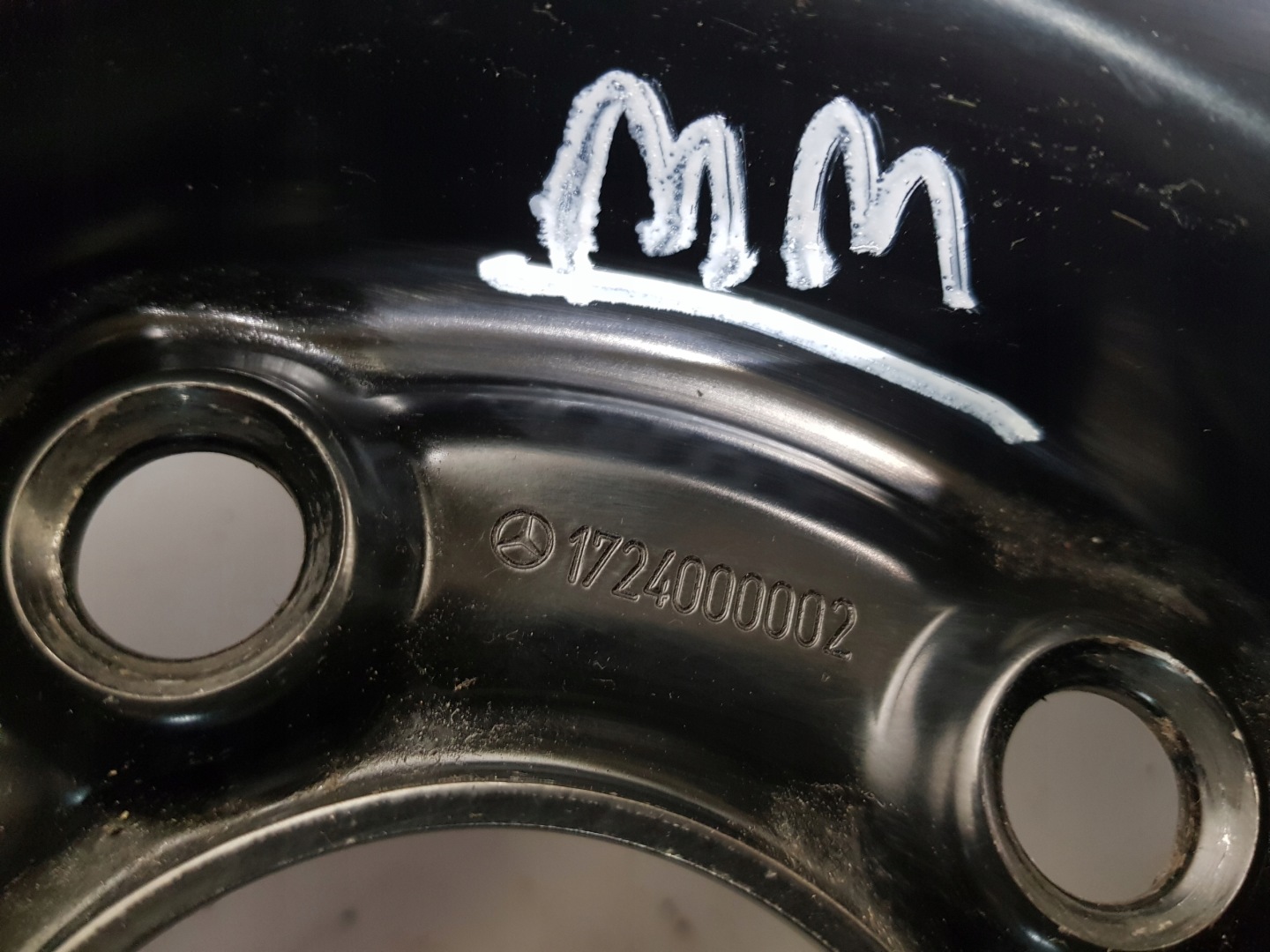 MERCEDES SLK SLC R172 W172 disque roue roue de secours roue de secours roue de secours