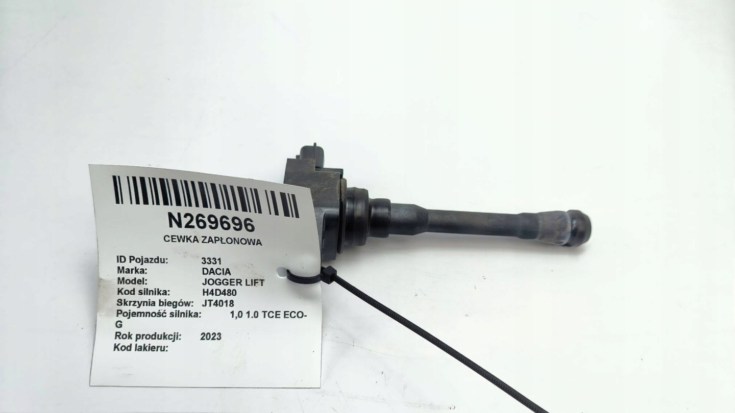 coil ignition 224332734R 1.0 TCE DACIA JOGGER LIFT