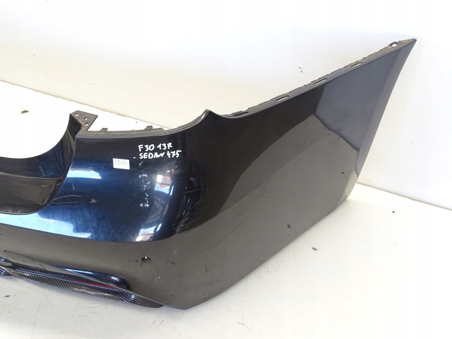 bumper rear part rear PDC BMW 3 F30 475 M PERFORMANCE CARBON