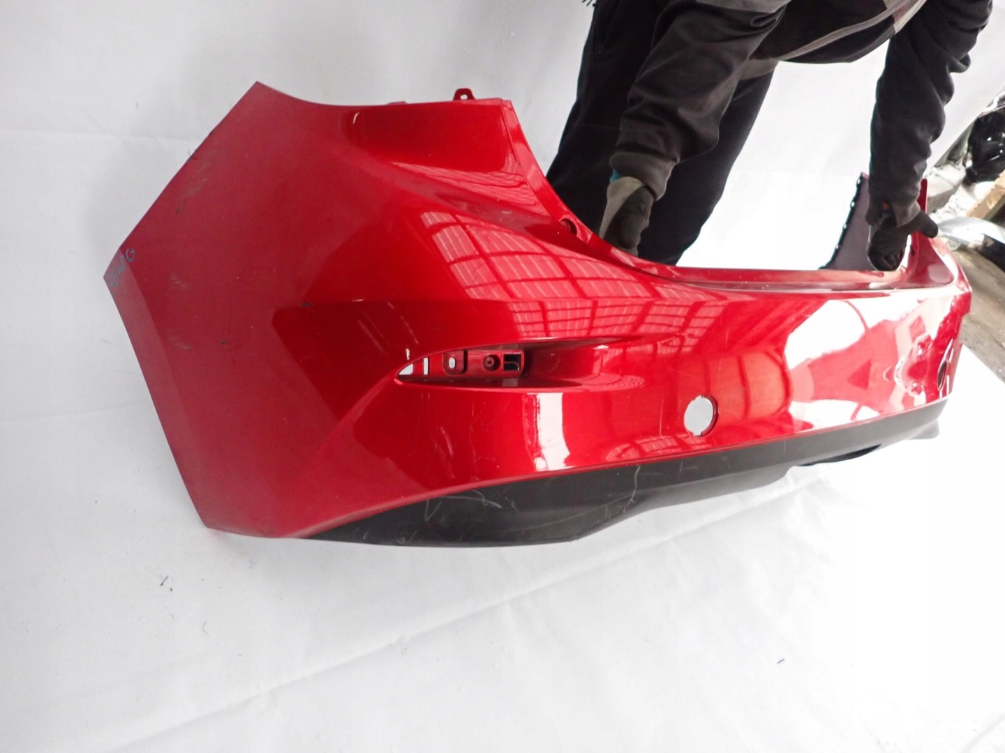 MAZDA III 3 sedan 13- bumper rear part rear