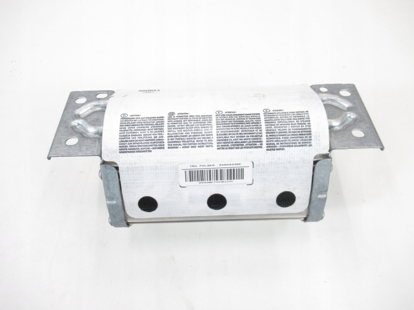 airbag airbag right front BMW e90 e91 e92 e93