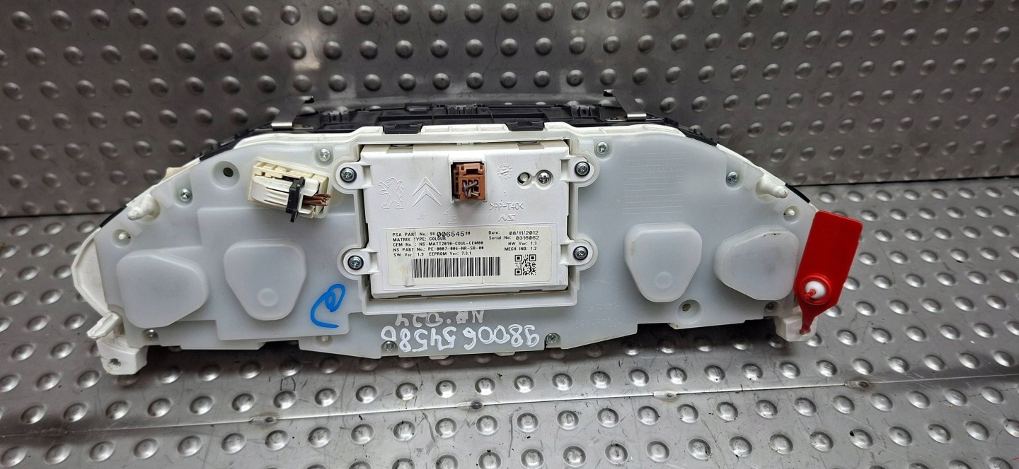 dials 9800654580 PEUGEOT 208 2008 1.2 VTI 2012