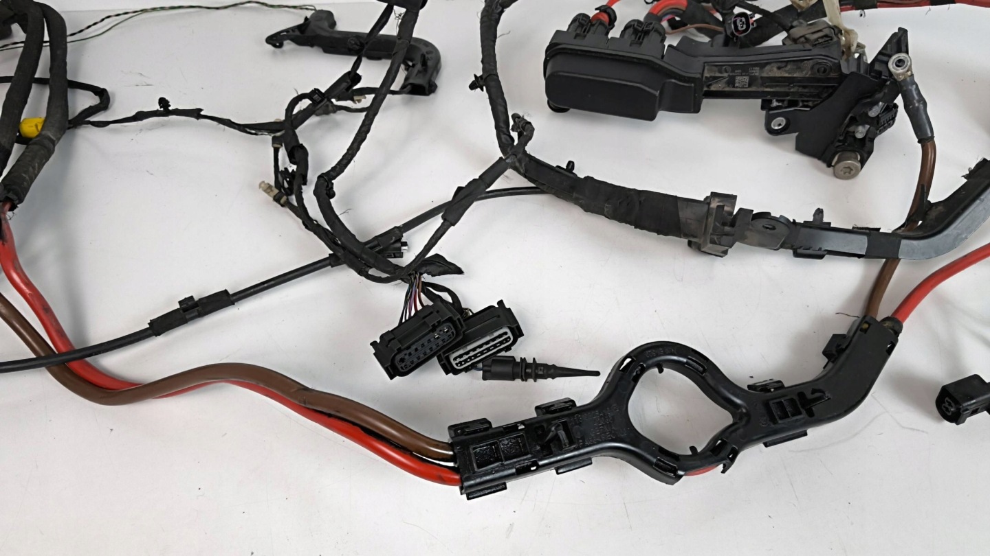 BMW 5 G30 G31 bundle electrical 520d wiring komory of the engine 2.0D right