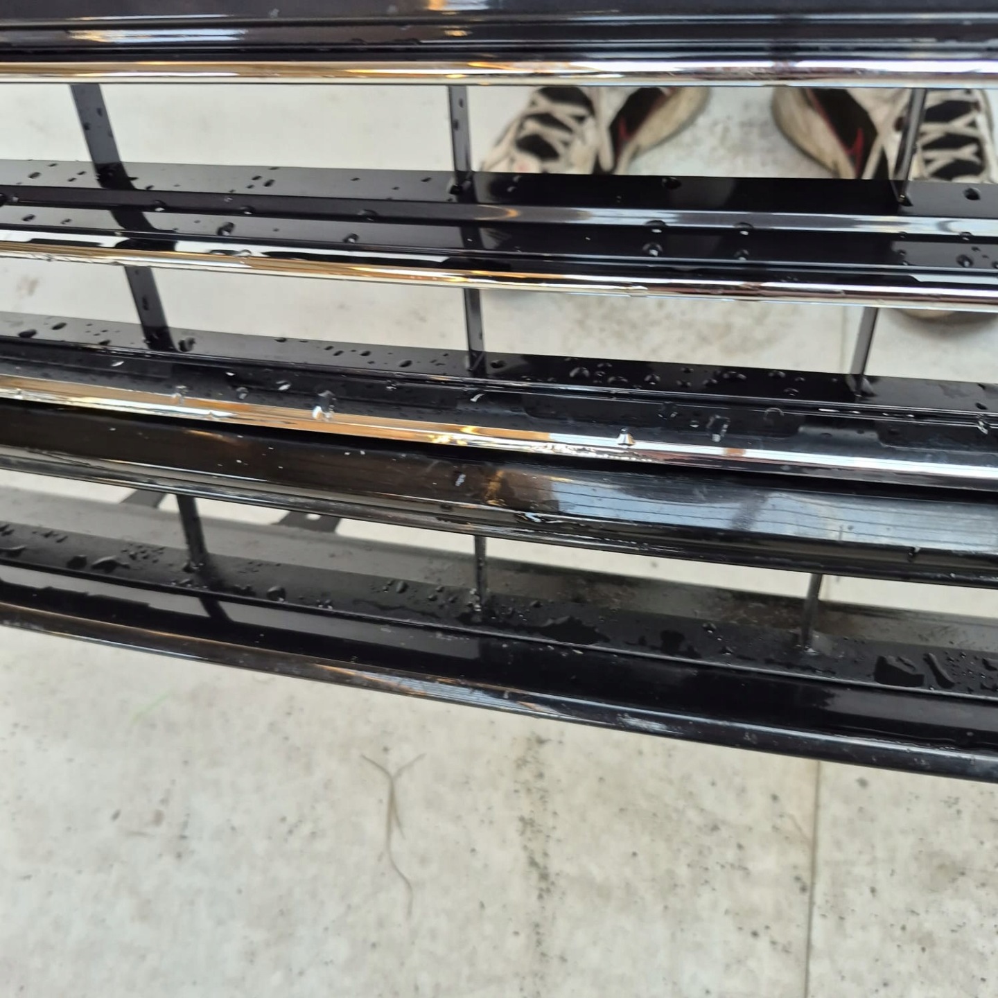 AUDI A4 8W B9 S-LINE 15- bumper front front grill SPR 4XPDC 8W0807437F