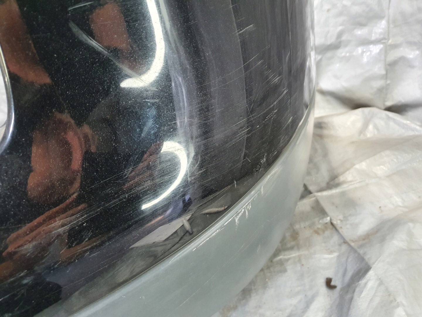 bumper rear part AUDI A6 C5 sedan