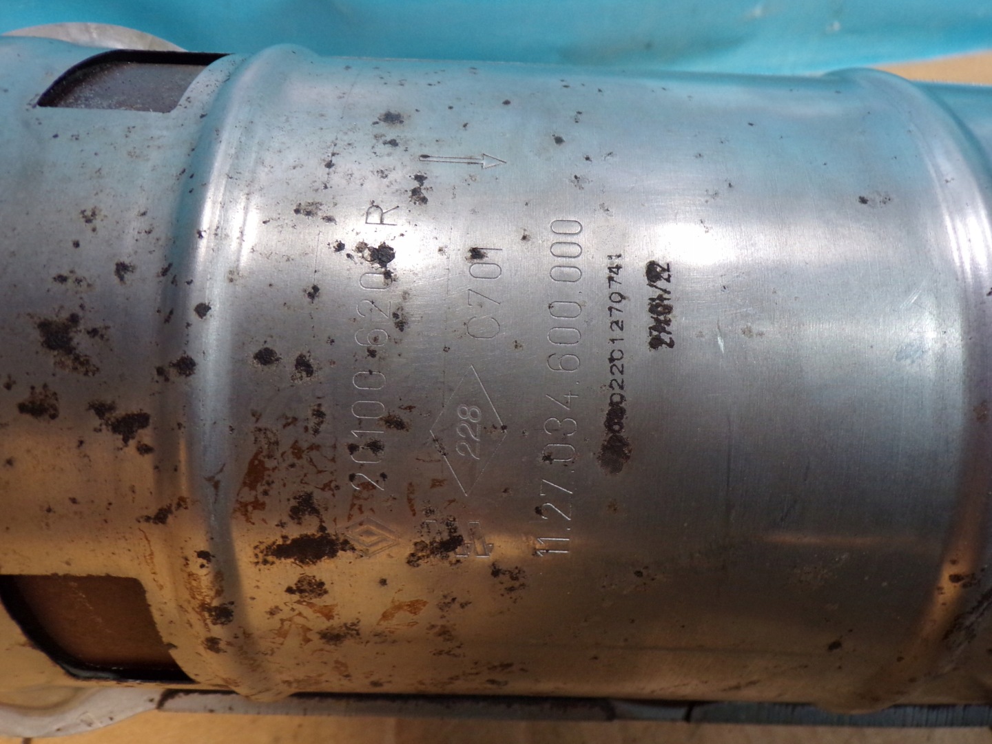 MASTER 4 2022- DPF filtr czastek stalych ADBLUE kompletní jako novy