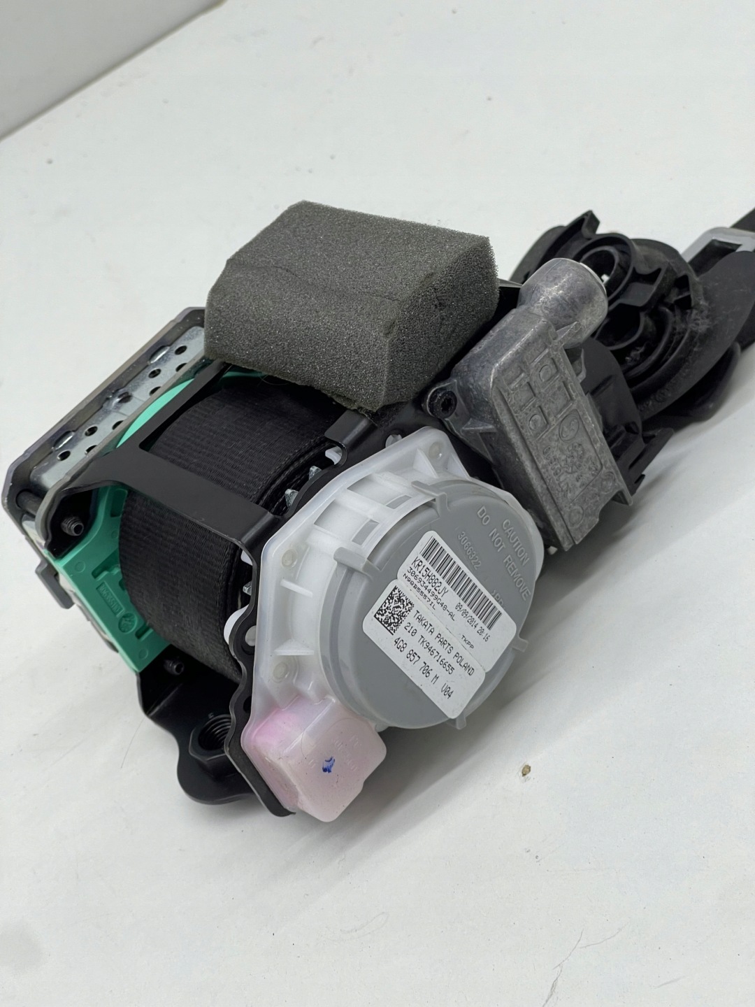 AUDI A6 C7 tension belt safety right front front original!