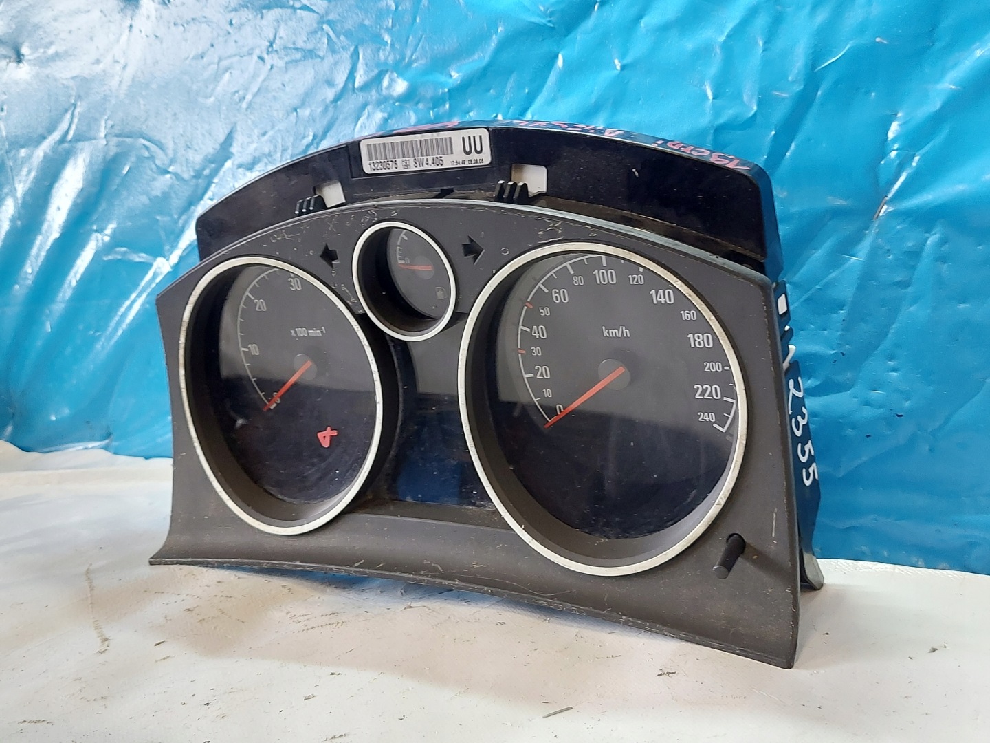 dials clock ASTRA H 1.8 B 13230576