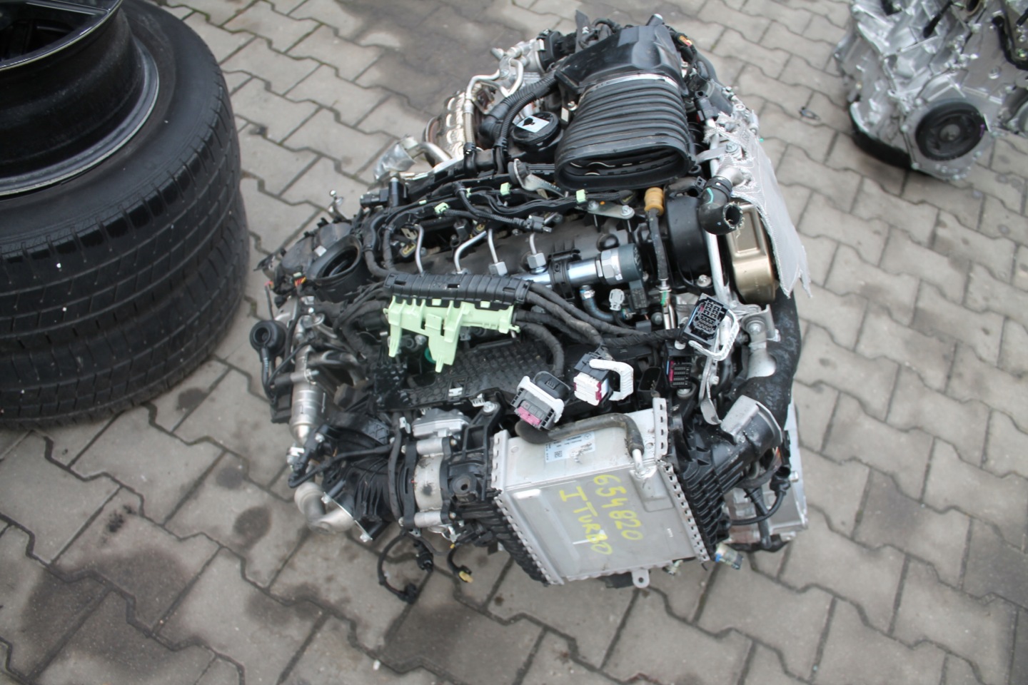 engine complete MERCEDES GLC GLE GLS C KLASA 654820 4TYS KM JEDNO TURBO