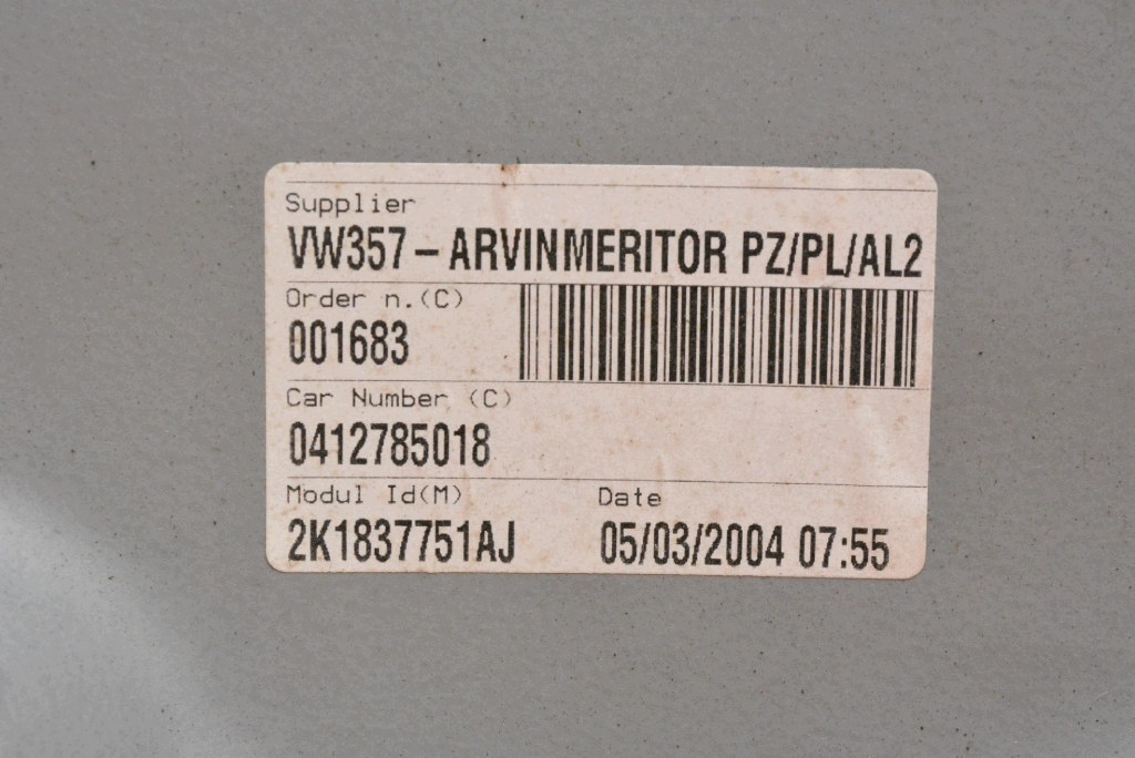 window regulator left front EU 2K1837751AJ VW CADDY 3 III 03-10