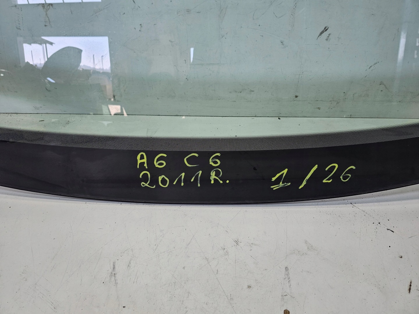 window front iron AUDI A6 C6 4F0845099 2011 ROK