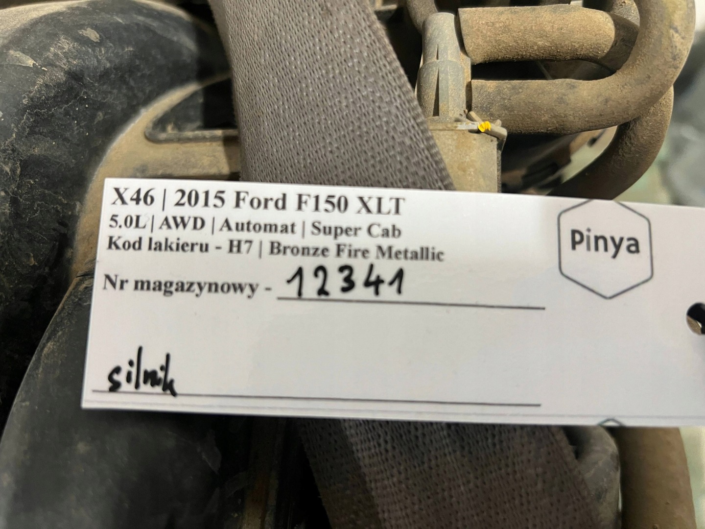 complete engine 5.0L V8 FA-340-AA Ford F150 2015+