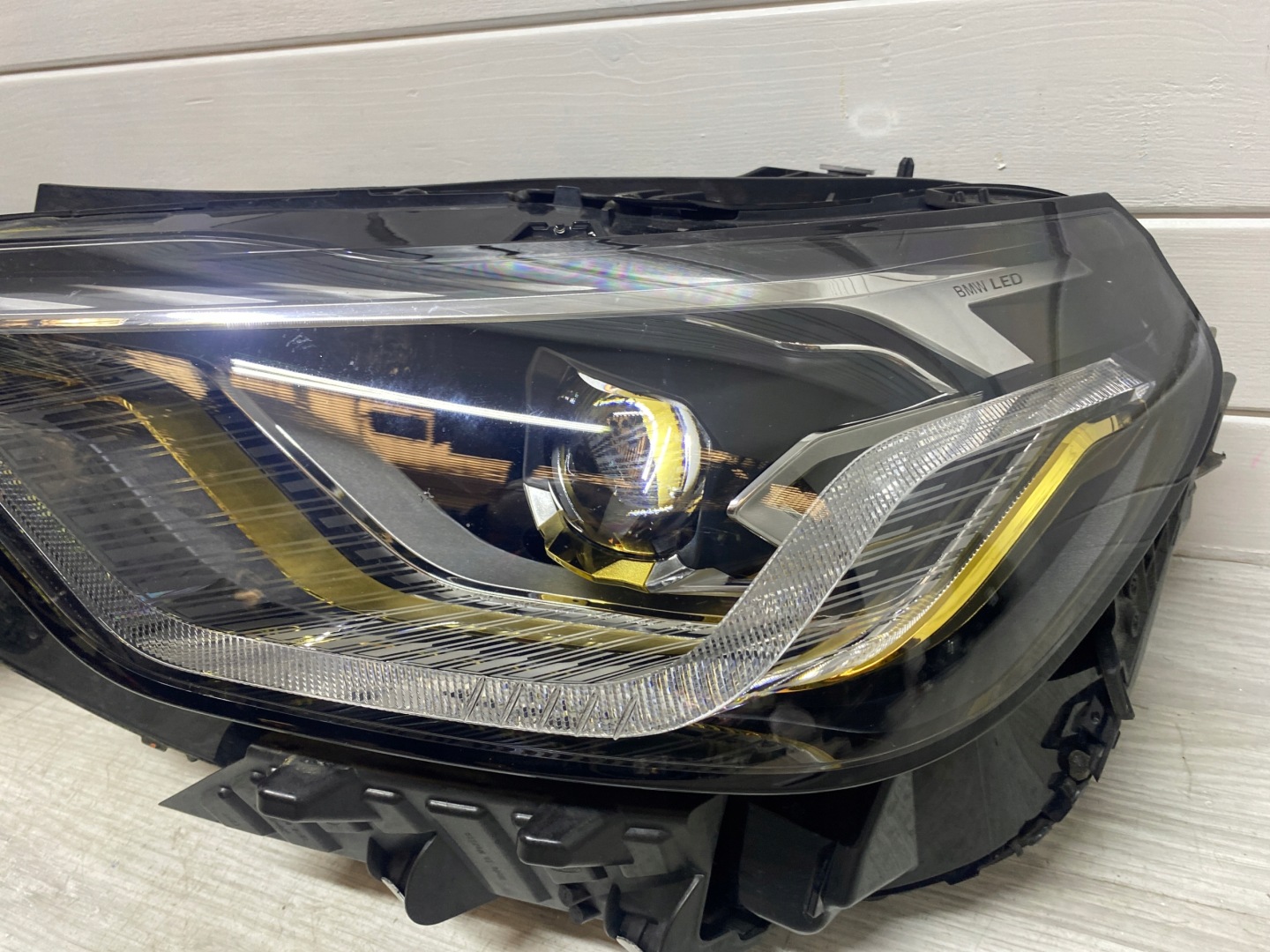 BMW 2 G42 light FULL LED ADAPTIVE left + right ZLOTA GOLD 5A03E38