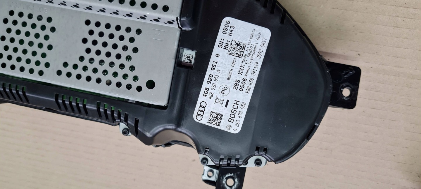 A6 C7 4G dials clock dials 2.0 TDI 4G8920951A ANGLIK
