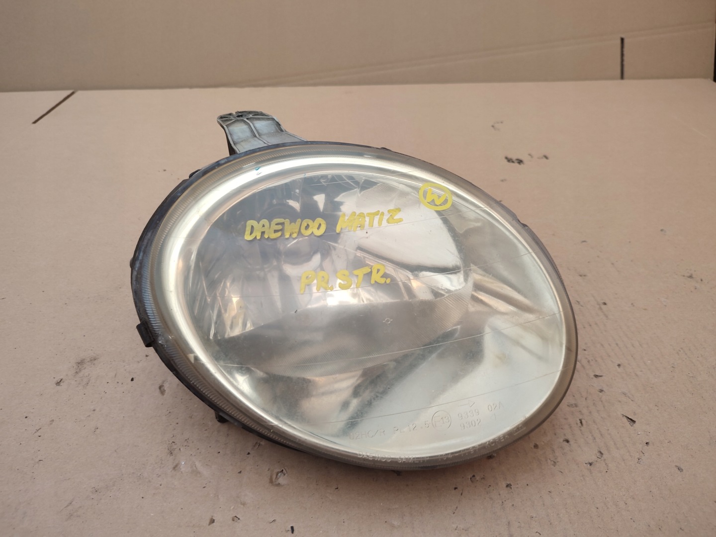light right front right front Daewoo Matiz