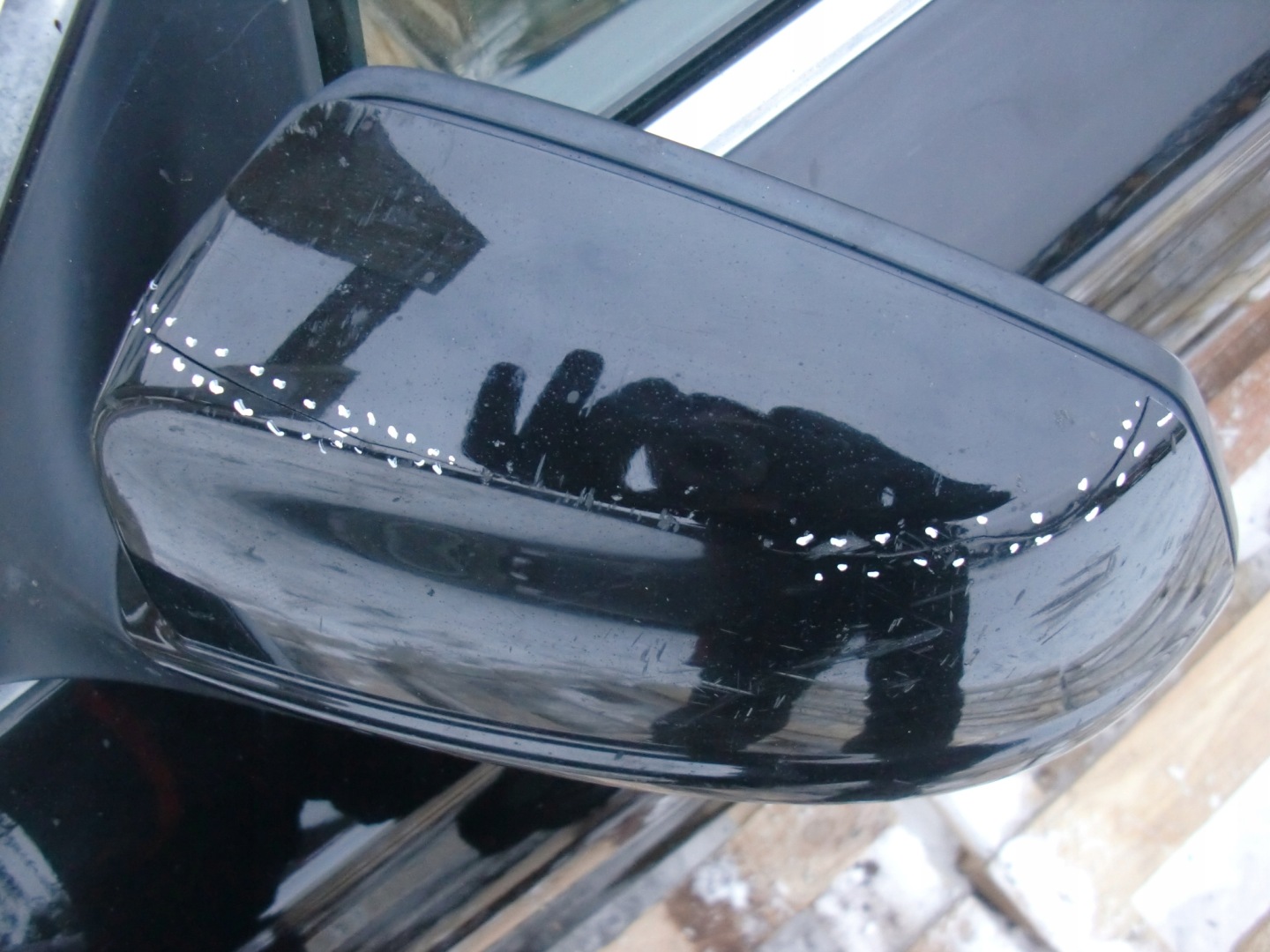 BMW 5 F10 door front front left black,