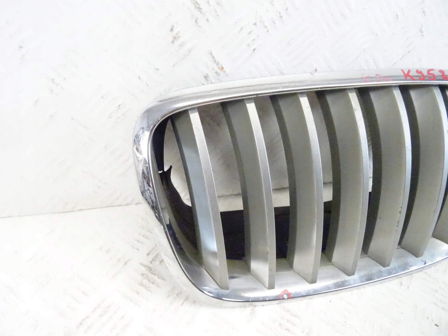 front PREKLADgrill front front kidney grille right BMW X5 X6 E70 E71 51137171396