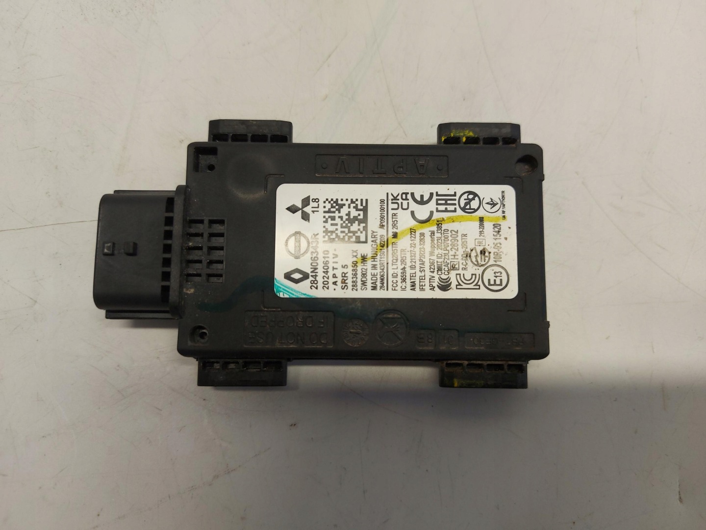RENAULT Scenic E-Tech V 5 Radar Sensor martwego pola heck 284N06343R