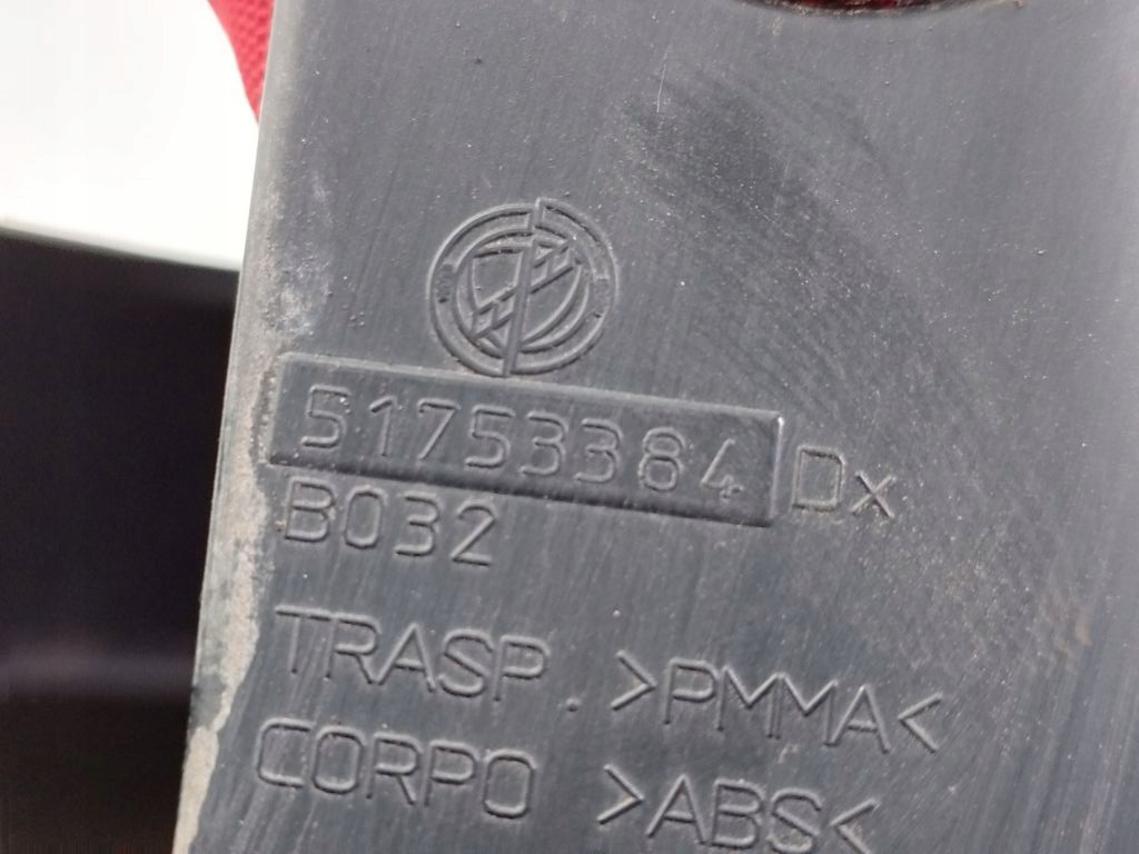 Lancia Ypsilon II 2 light right rear part rear