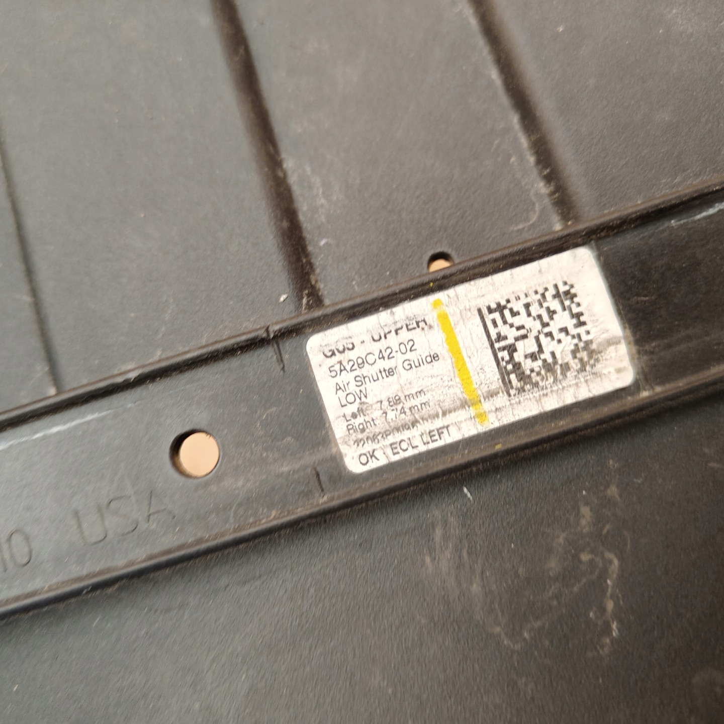 steering wheel, intake air BMW X5 G05 22677510