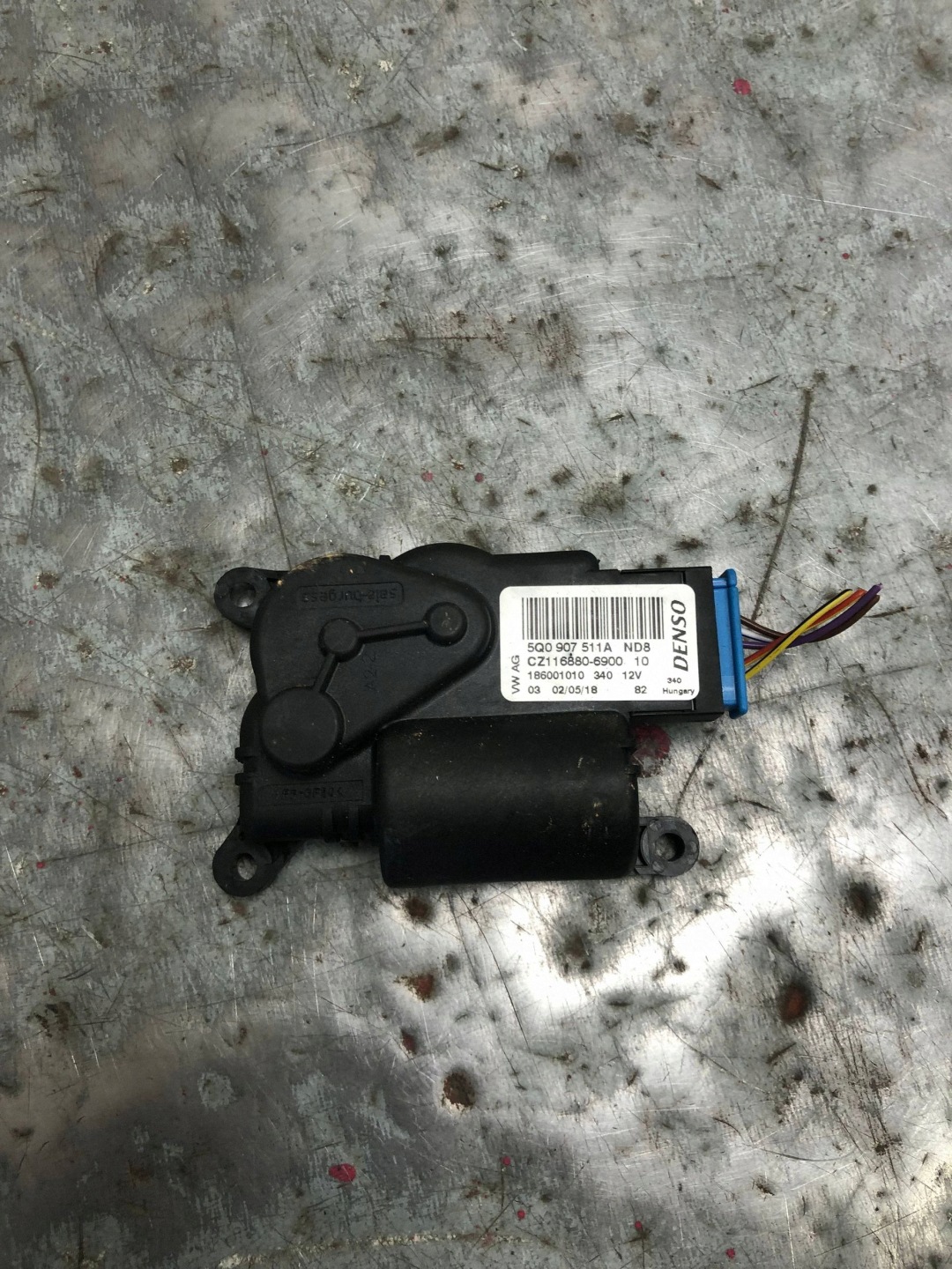 motor heizung VW SKODA AUDI 5Q0907511A