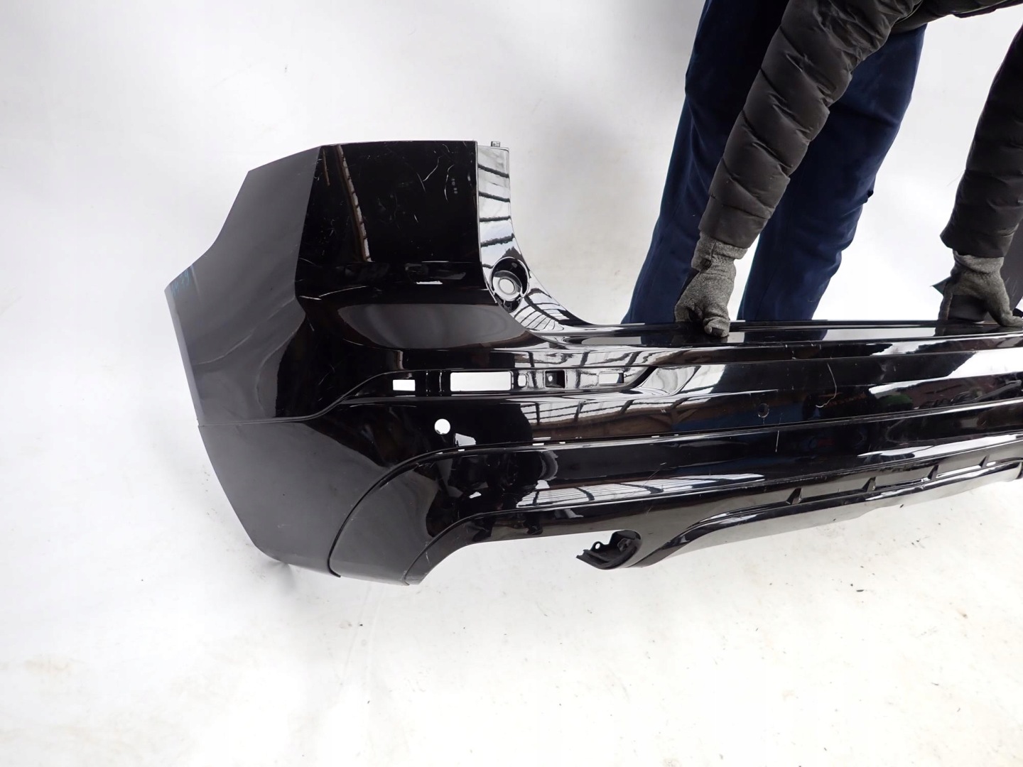 VOLVO XC60 II 2 R-design 17-21 bumper rear part rear 4XPDC