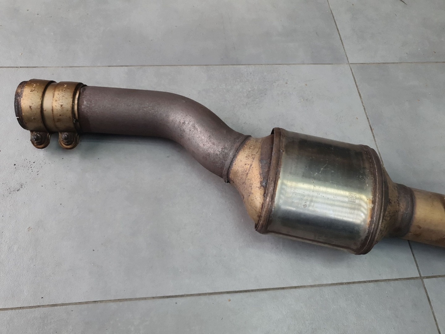 Audi Q7 4M catalyst pipe exhaust 4G0131703AL 4M0254452C