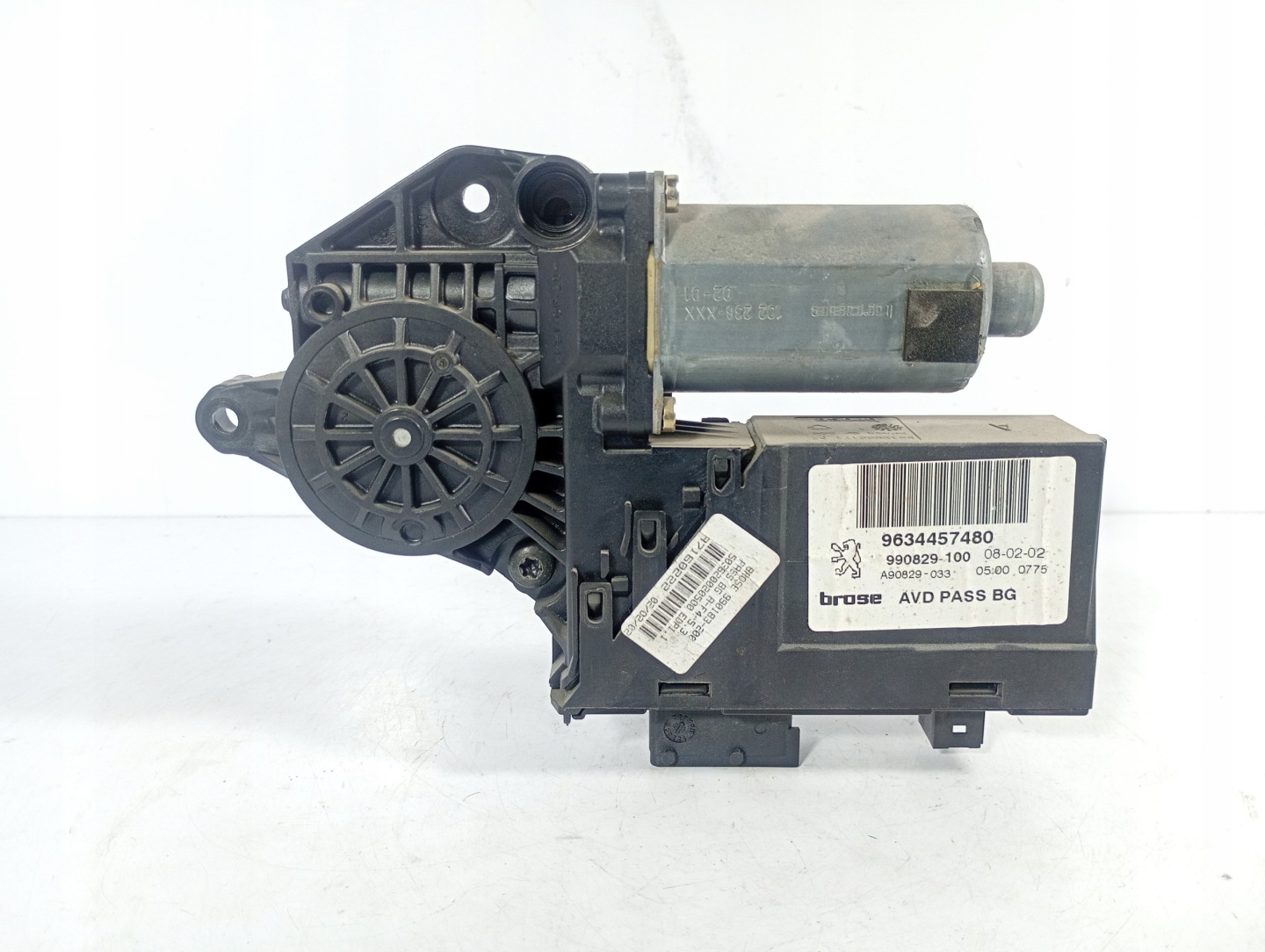 Peugeot 307 02-08 mini motor engine windows right front OE 9634457480