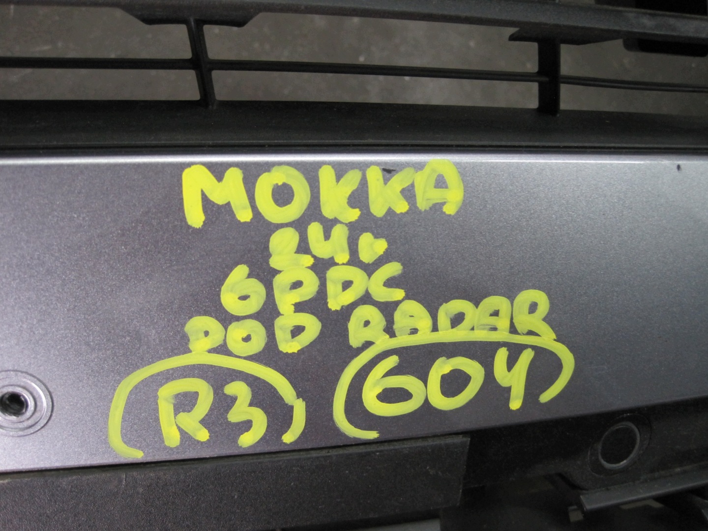 bumper OPEL MOKKA B 6 PDC 24R front front