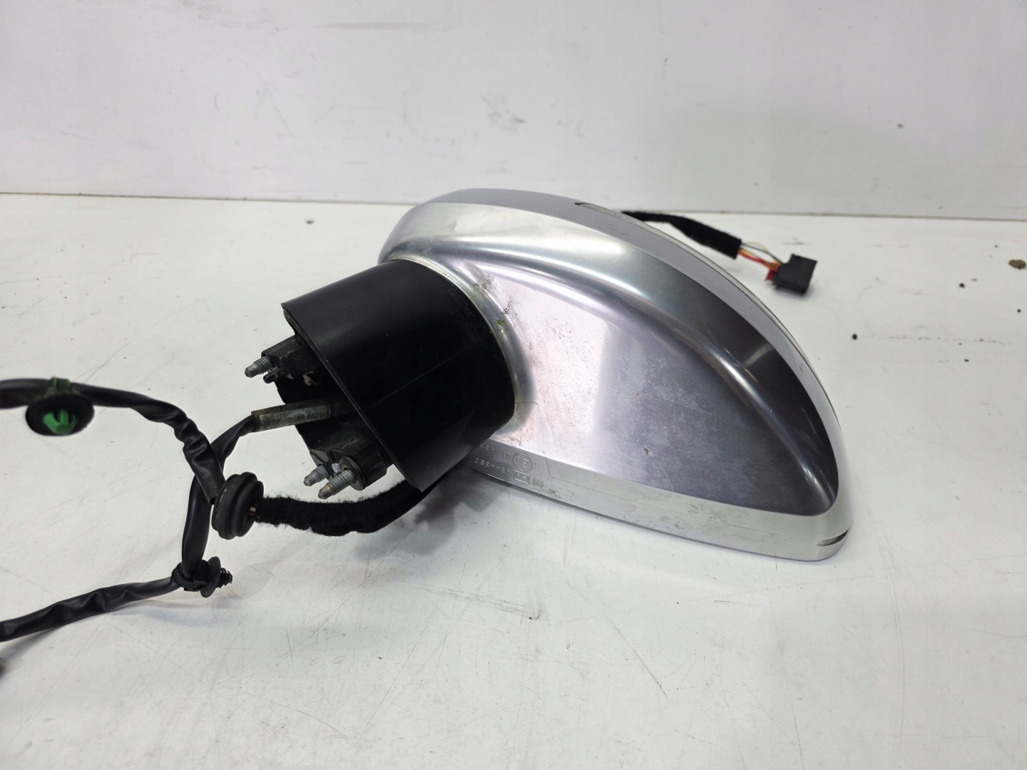 mirror exterior left front CHROM AUDI TT TTS 8J 6 PIN UK