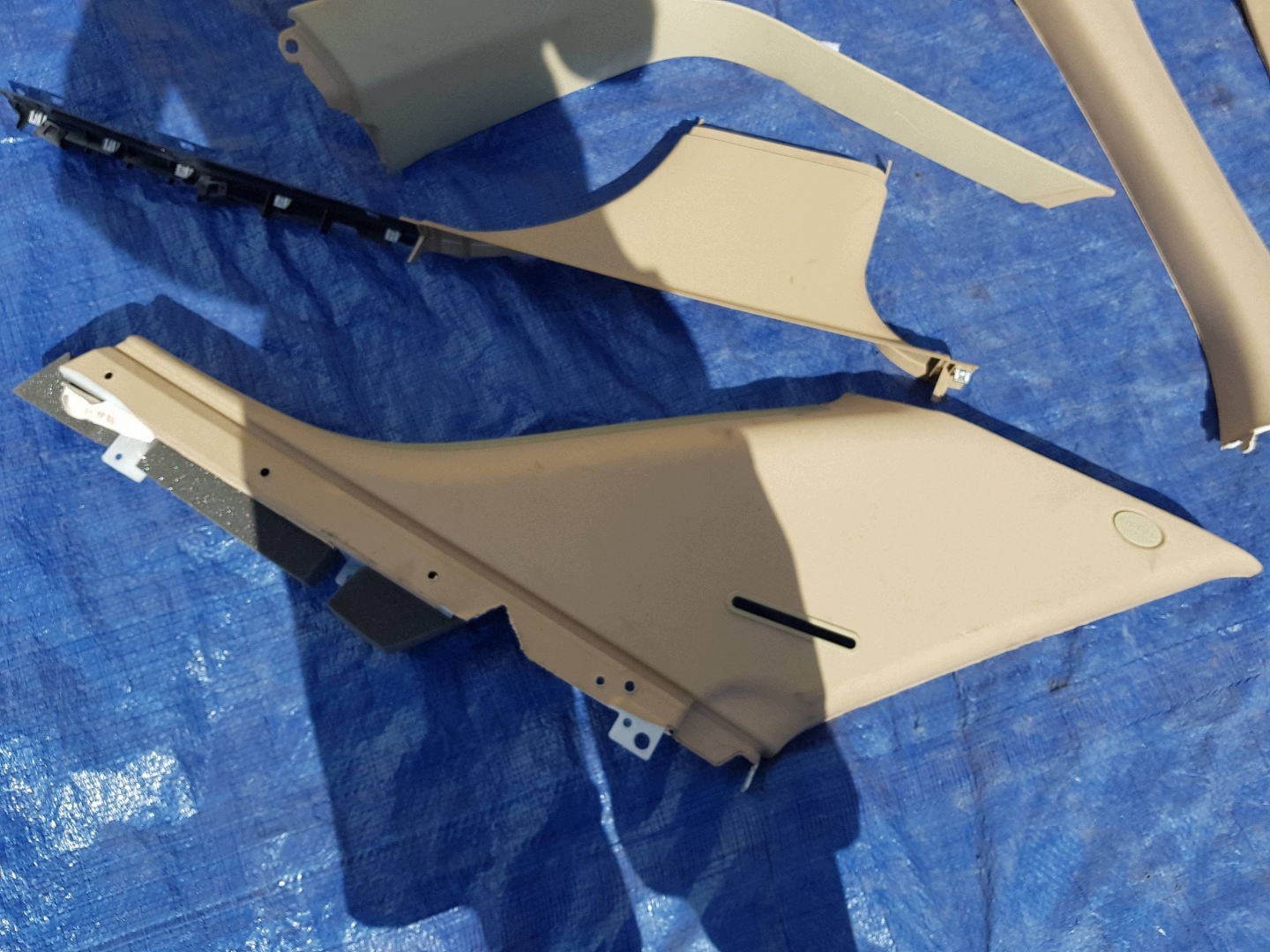 Ciel de toit Beige Complète SUFIT Mercedes ML W164 Sans