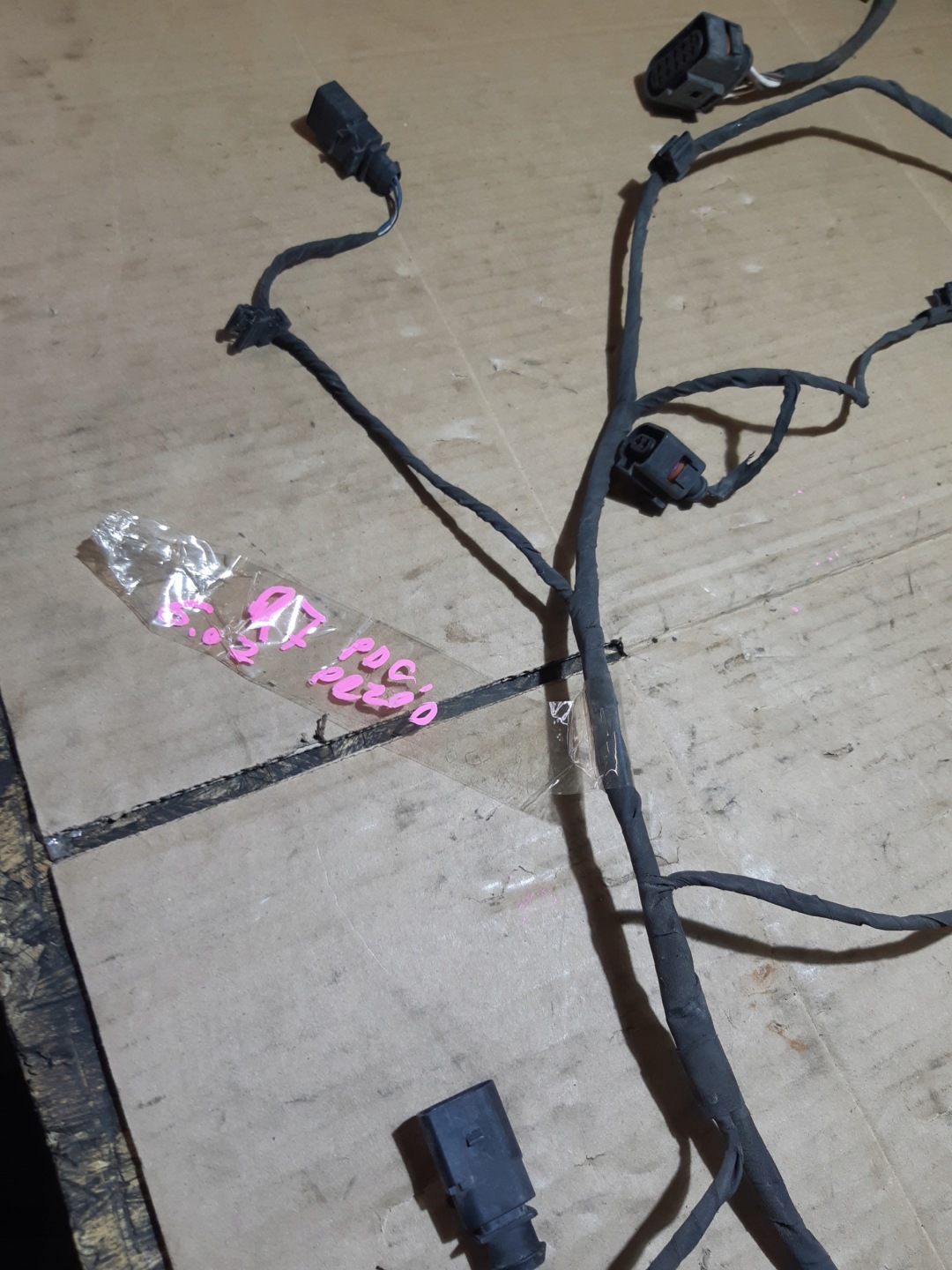AUDI Q7 4L cablaggio cablaggio PDC Paraurti Anteriore Anteriore RADAR