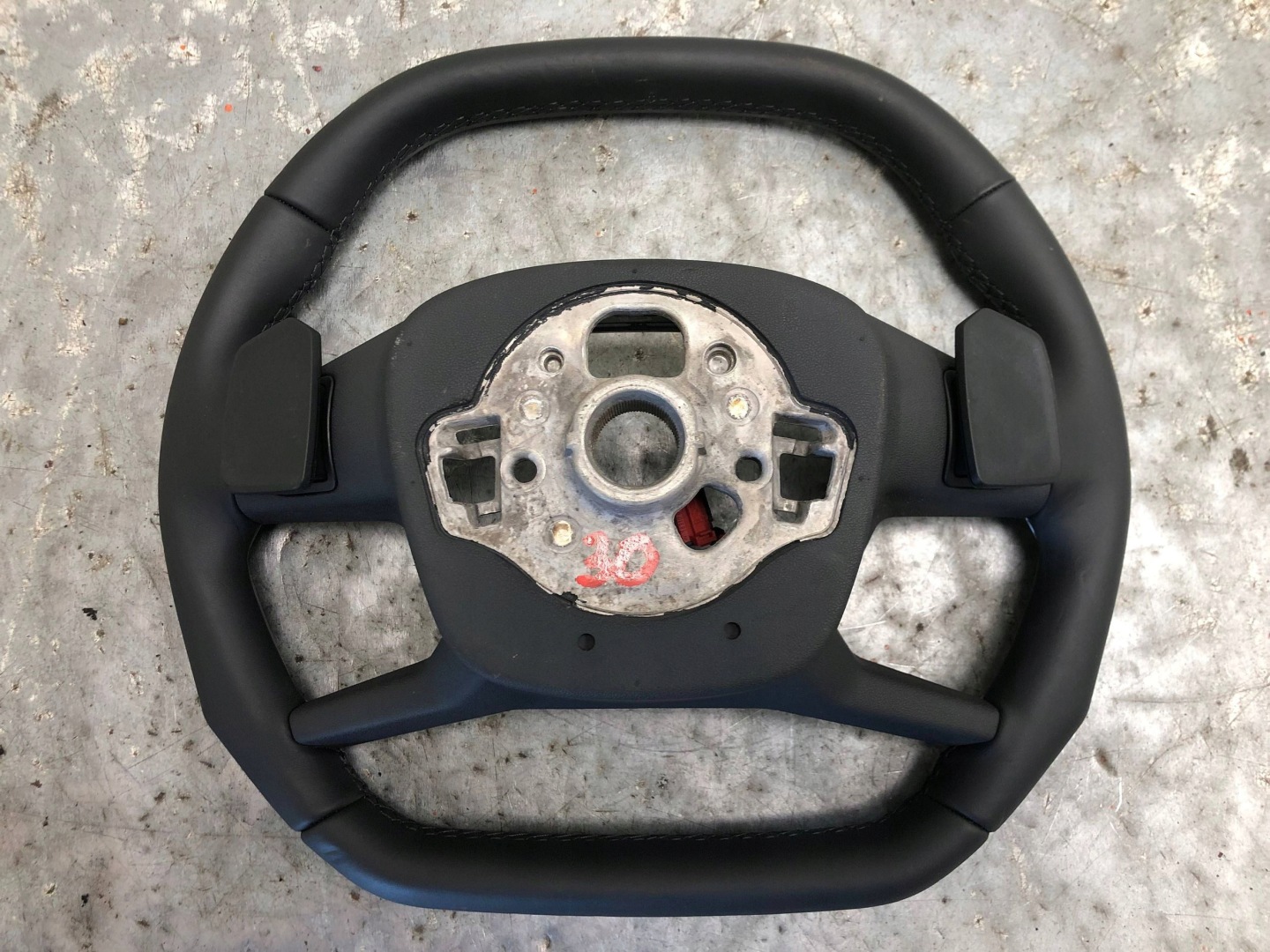 steering wheel, leather MULTIFUNKCJA DOTYKOWA with shifting AUDI Q4 E-TRON 89A419091H