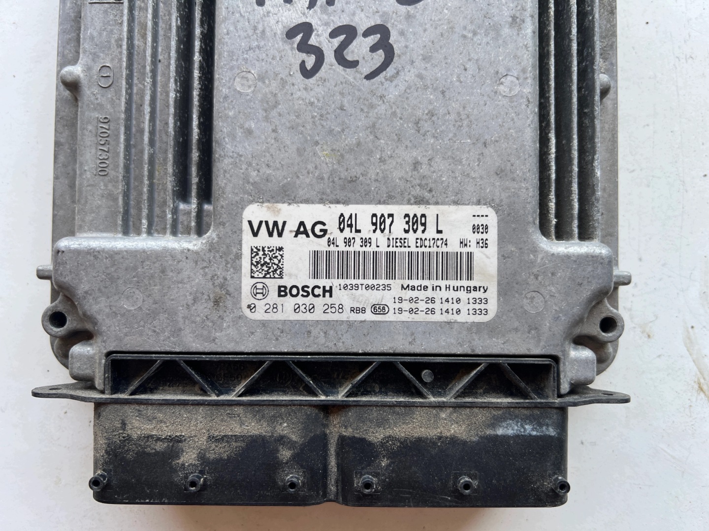AUDI A5 2.0 TDI 04L907309L 0281030258 computer Originale