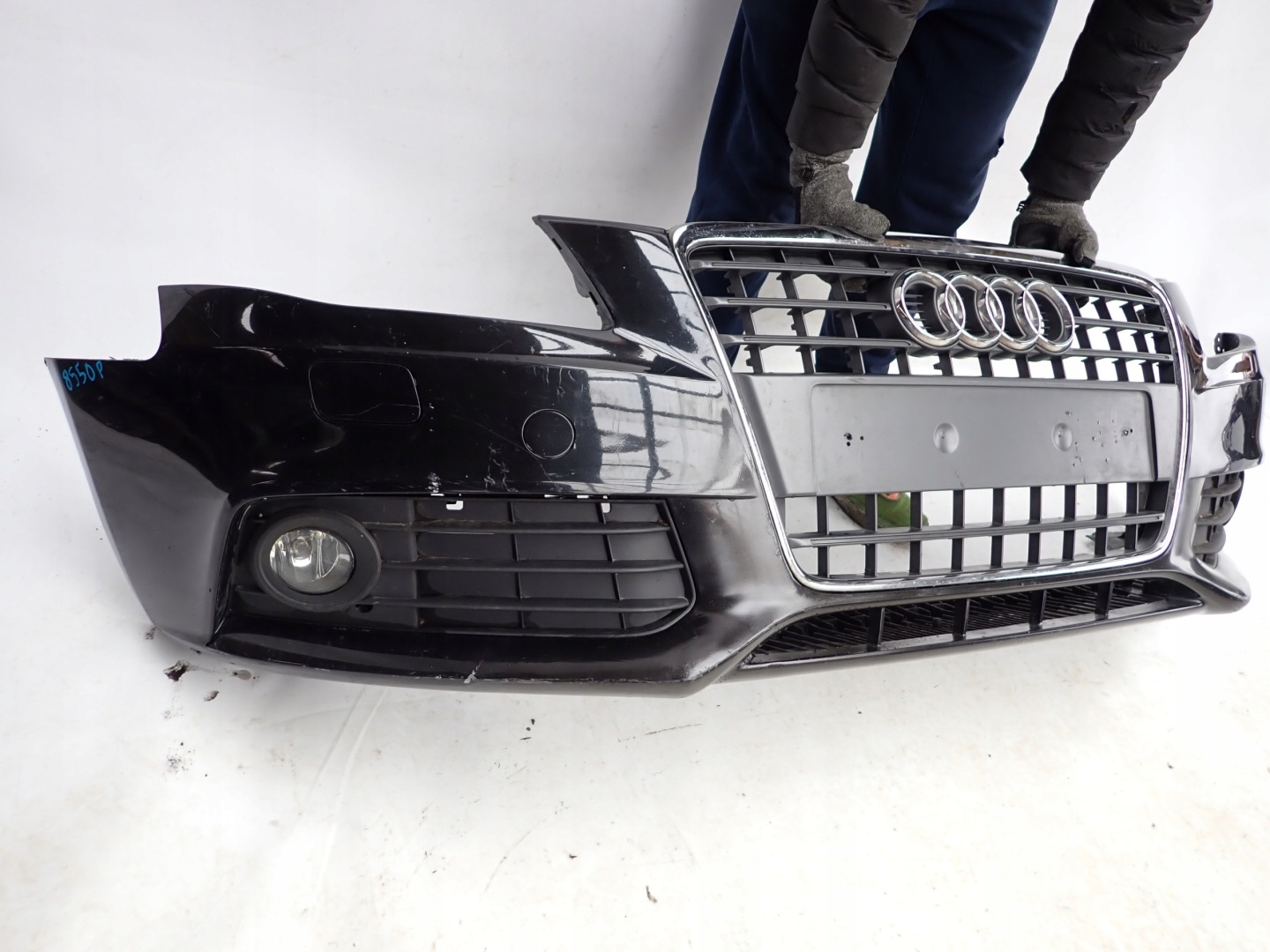 AUDI A4 B8 8K 08-11 bumper front front PDC SPR + cover