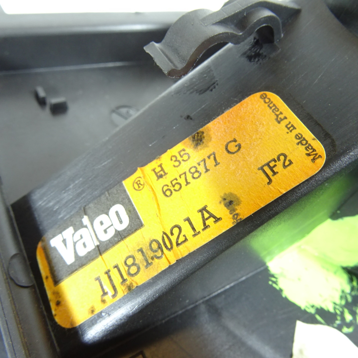 VW LUPO heating air 1J1819021A