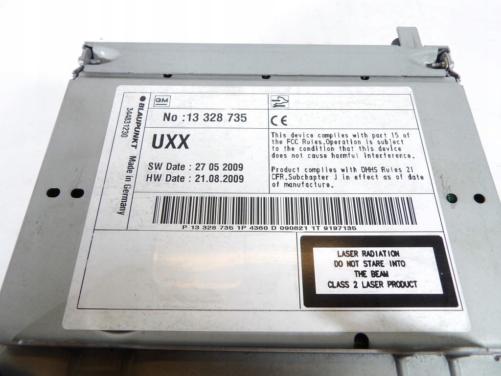 OPEL INSIGNIA A RADIO 13328735