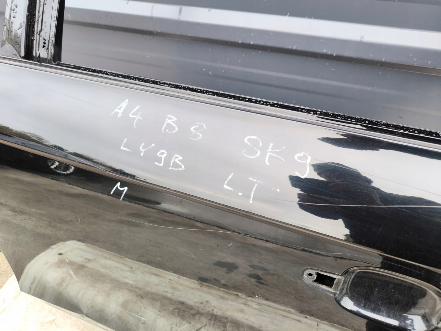 Tür links heck AUDI A4 B8 LY9B AVANT KOMBI *1 2008-2016