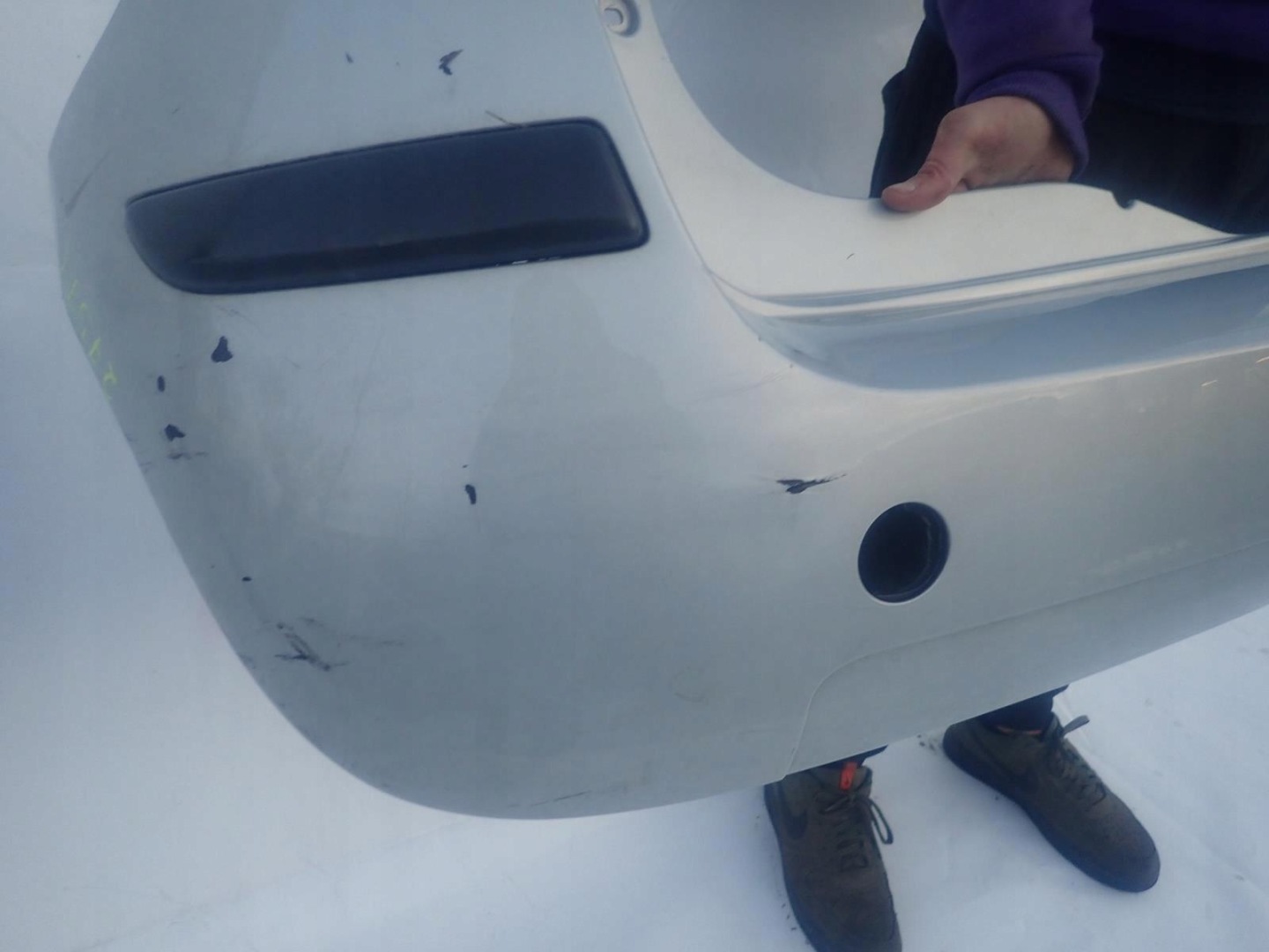 RENAULT MODUS 04-08 bumper rear part rear