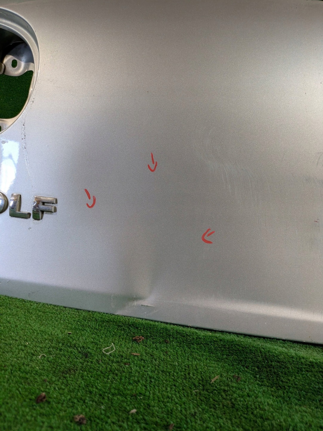 boot doors rear part boot VW GOLF V HB